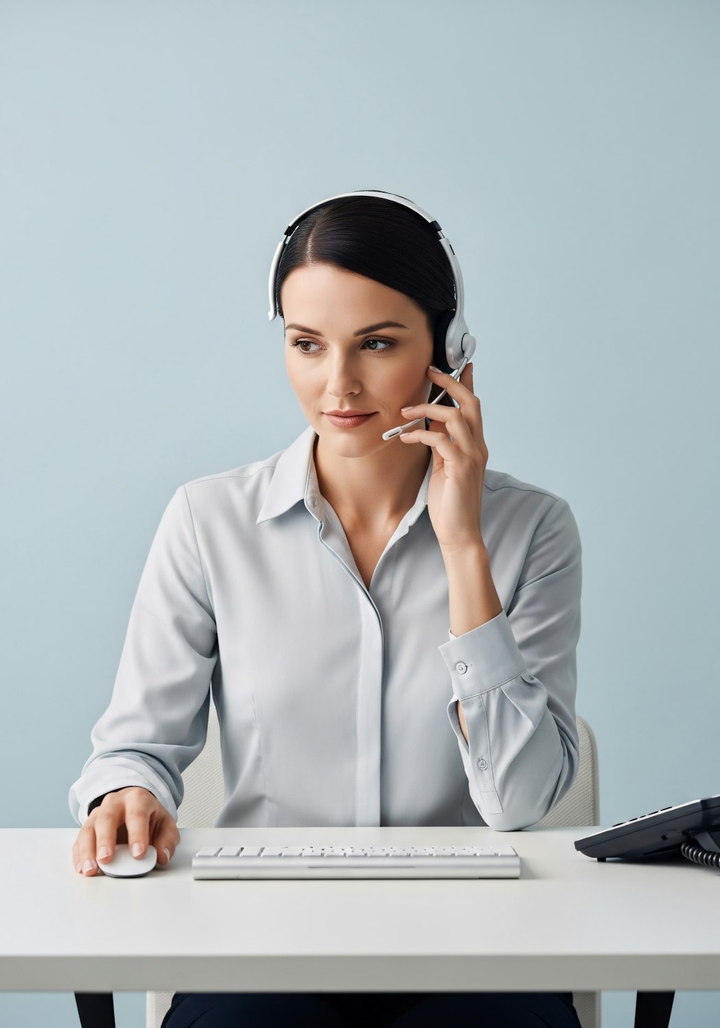 A person working productively from a comfortable home office setup, symbolizing the remote flexibility offered by an independent sales career.
